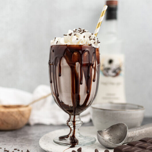 Boozy chocolatemilkshake