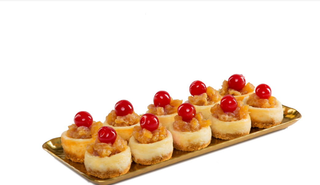 mini sky pineappleupside down cake